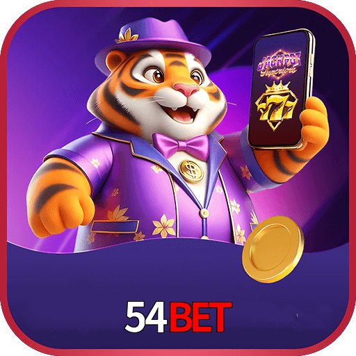 Imagem promocional da 54BET mostrando a plataforma e suas vantagens
